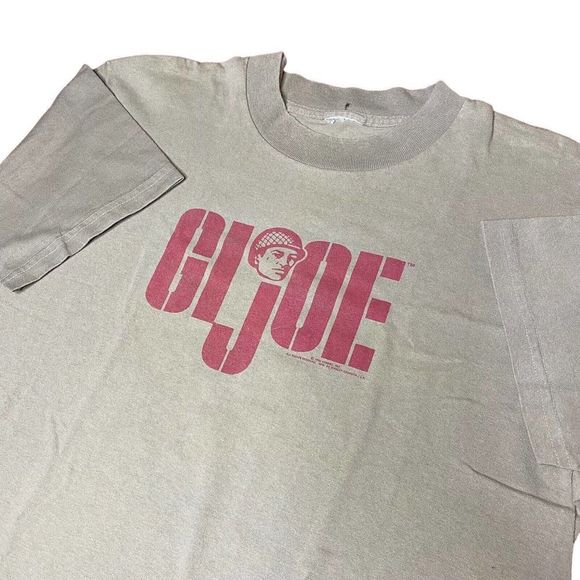 Vintage G.I. Joe T Shirt 1994 Action Figure TV Promo W22"xL30" Cobra Hasbro 90's - Picture 1 of 6